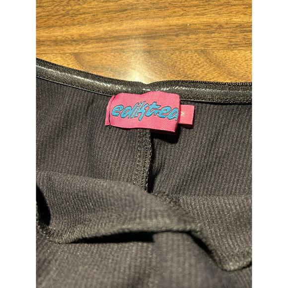 NWT Edikted Women's Black Aero Open Back Halter Sleeveless Jumpsuit Size Medium - Picture 6 of 8